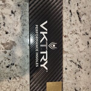 VKTRY Performance Insoles for Men - Black